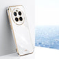 XINLI Straight Edge 6D Electroplate TPU Phone Case, For vivo X300 Pro, For vivo X300 5G, For vivo V60 Lite 5G