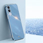 XINLI Straight Edge 6D Electroplate TPU Phone Case, For vivo Y600 Pro 5G, For vivo V70 FE 5G, For vivo X300 Ultra