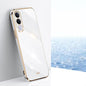 XINLI Straight Edge 6D Electroplate TPU Phone Case, For vivo Y600 Pro 5G, For vivo V70 FE 5G, For vivo X300 Ultra