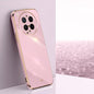 XINLI Straight Edge 6D Electroplate TPU Phone Case, For vivo Y600 Pro 5G, For vivo V70 FE 5G, For vivo X300 Ultra