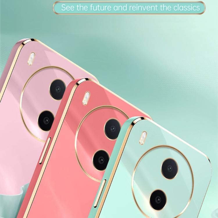 XINLI Straight Edge 6D Electroplate TPU Phone Case with Ring Holder, For vivo Y600 Pro 5G, For vivo V70 FE 5G, For vivo X300 Ultra