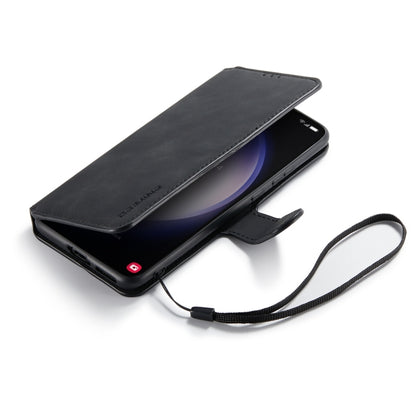 DG.MING Retro Oil Edge Flip Leather Phone Case