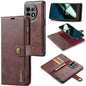 DG.MING Crazy Horse Texture Detachable Magnetic Leather Case