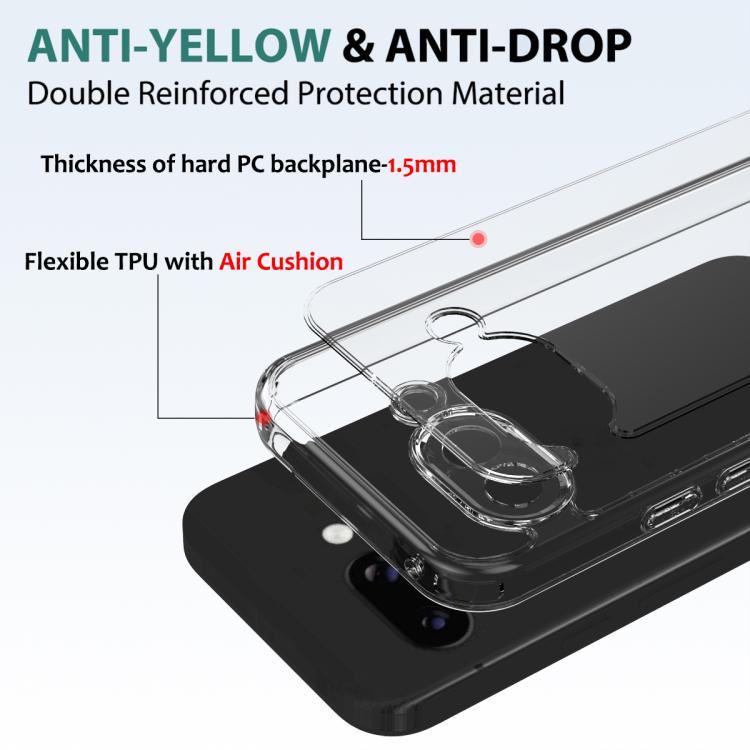 Scratchproof Acrylic TPU Phone Case, For Google Pixel 10a, For Google Pixel 10 Pro XL, For Google Pixel 10 Pro, For Google Pixel 10, For Google Pixel 9a, For Google Pixel 9 Pro XL, For Google Pixel 9 Pro, For Google Pixel 9, For Google Pixel 8a��������...