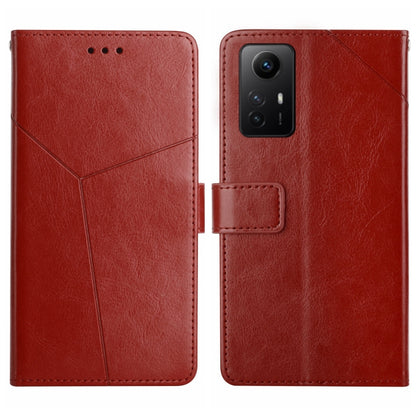 Y-shaped Pattern Flip Leather Phone Case, Series 3