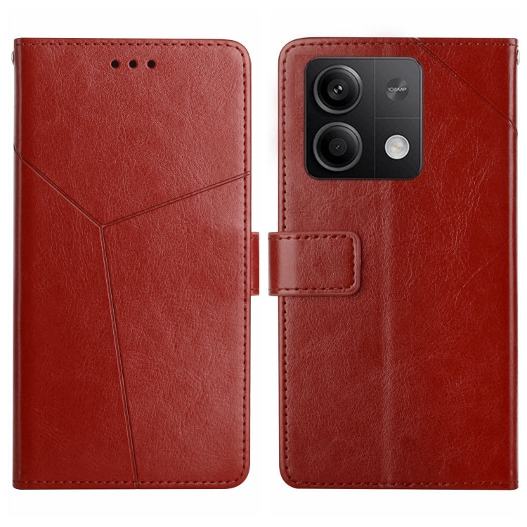 Y-shaped Pattern Flip Leather Phone Case, Series 3