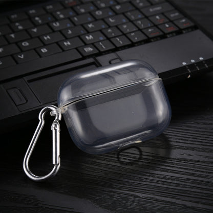 Transparent TPU Soft Earphone Protective Case with Hook