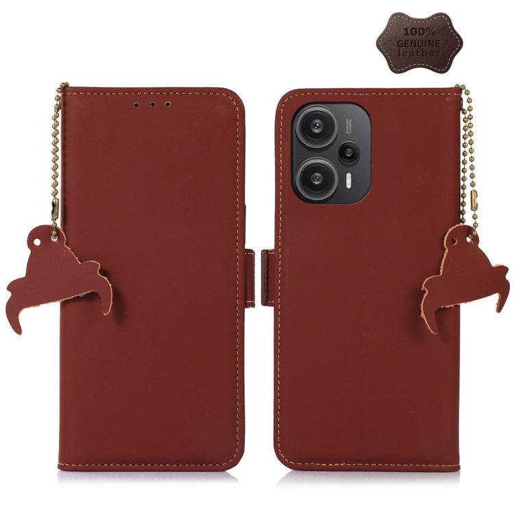Genuine Leather Magnetic RFID Leather Phone Case, Series 2