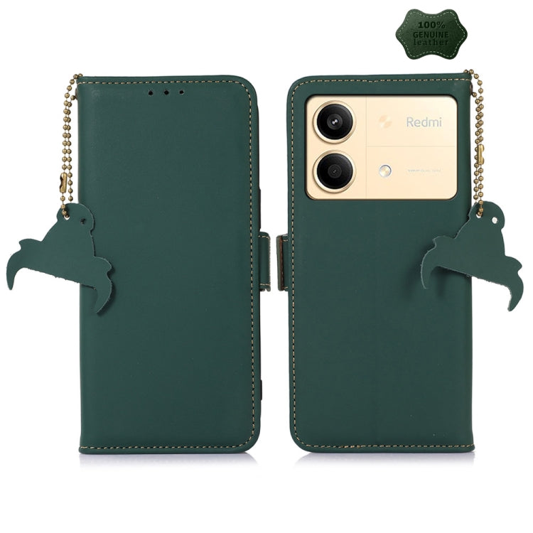 Genuine Leather Magnetic RFID Leather Phone Case, Series 2