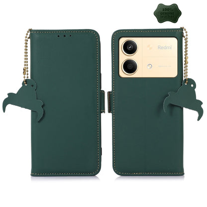 Genuine Leather Magnetic RFID Leather Phone Case, Series 2