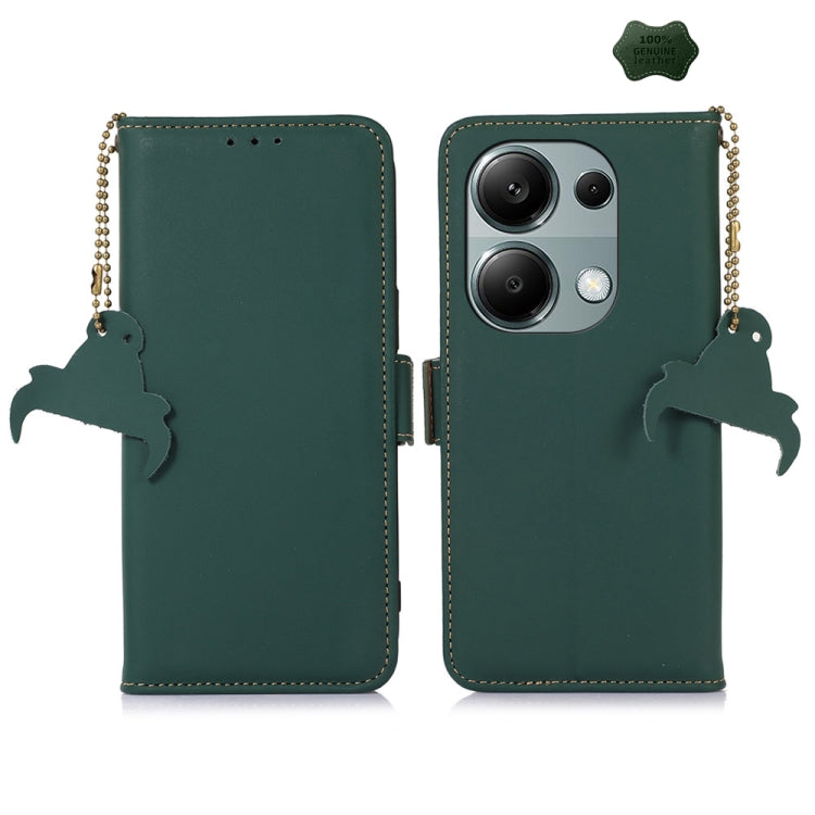 Genuine Leather Magnetic RFID Leather Phone Case, Series 2