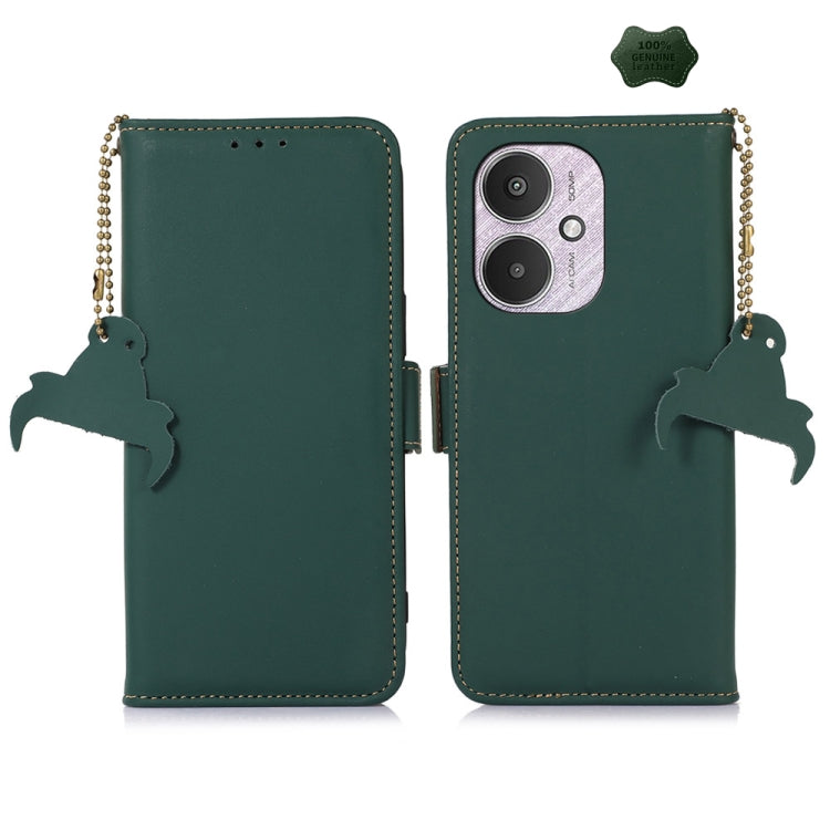 Genuine Leather Magnetic RFID Leather Phone Case, Series 2