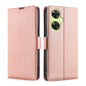 Ultra-thin Voltage Side Buckle Horizontal Flip Leather Phone Case