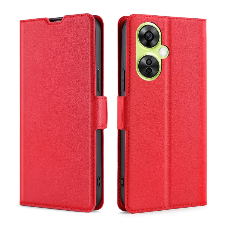 Ultra-thin Voltage Side Buckle Horizontal Flip Leather Phone Case