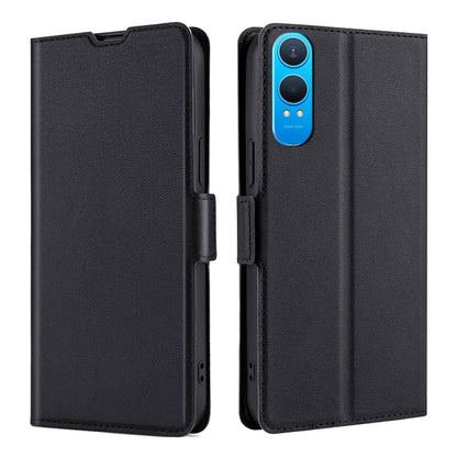 Ultra-thin Voltage Side Buckle Horizontal Flip Leather Phone Case