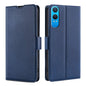 Ultra-thin Voltage Side Buckle Horizontal Flip Leather Phone Case