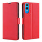 Ultra-thin Voltage Side Buckle Horizontal Flip Leather Phone Case