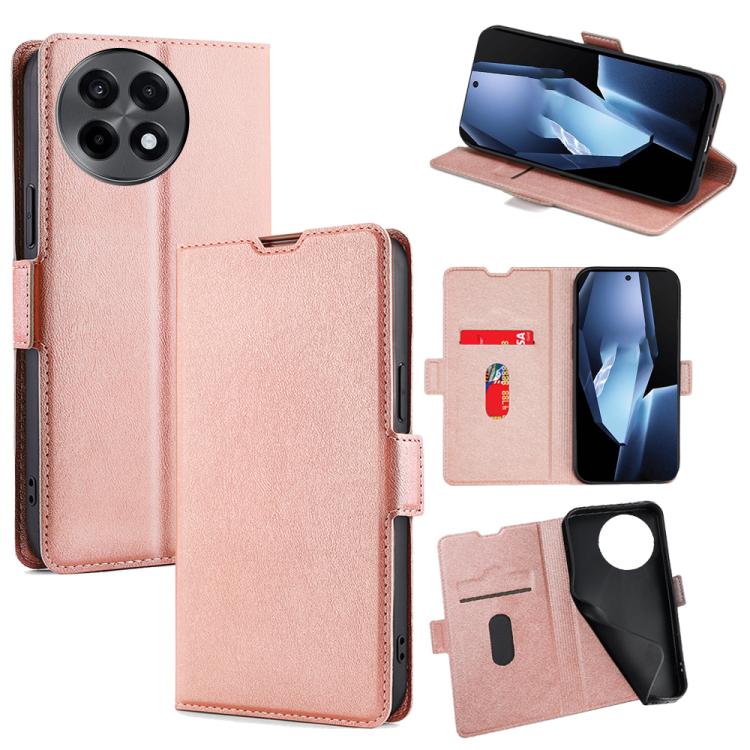 Ultra-thin Voltage Side Buckle Horizontal Flip Leather Phone Case, For OnePlus 15 5G, For OnePlus Ace 5 Ultra / Nord 5, For OnePlus Ace 5 Racing / Nord CE5, For OnePlus Ace 5 / 5 Pro, For OnePlus Ace 3 Pro 5G, For OnePlus Nord CE 4 Lite 5G