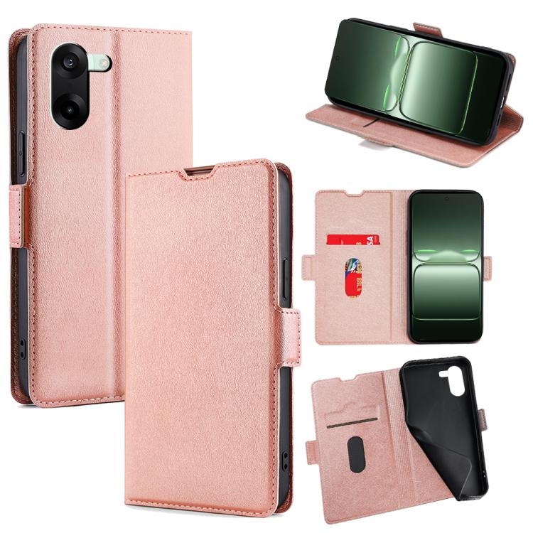 Ultra-thin Voltage Side Buckle Horizontal Flip Leather Phone Case, For OnePlus Turbo 6 / 6V, For OnePlus 15 5G, For OnePlus Ace 5 Ultra / Nord 5, For OnePlus Ace 5 Racing / Nord CE5, For OnePlus Ace 5 / 5 Pro, For OnePlus Ace 3 Pro 5G