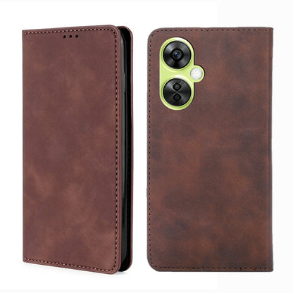 Skin Feel Magnetic Leather Phone Case