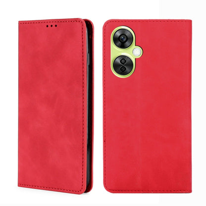 Skin Feel Magnetic Leather Phone Case