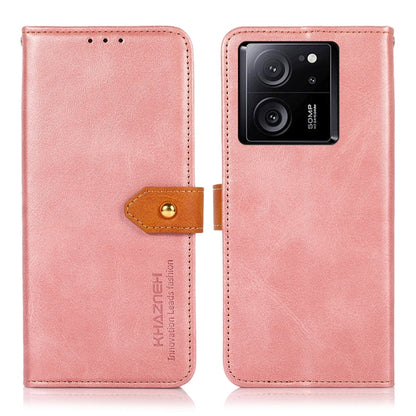 KHAZNEH Cowhide Texture Flip Leather Phone Case, Series 1