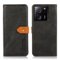 KHAZNEH Cowhide Texture Flip Leather Phone Case