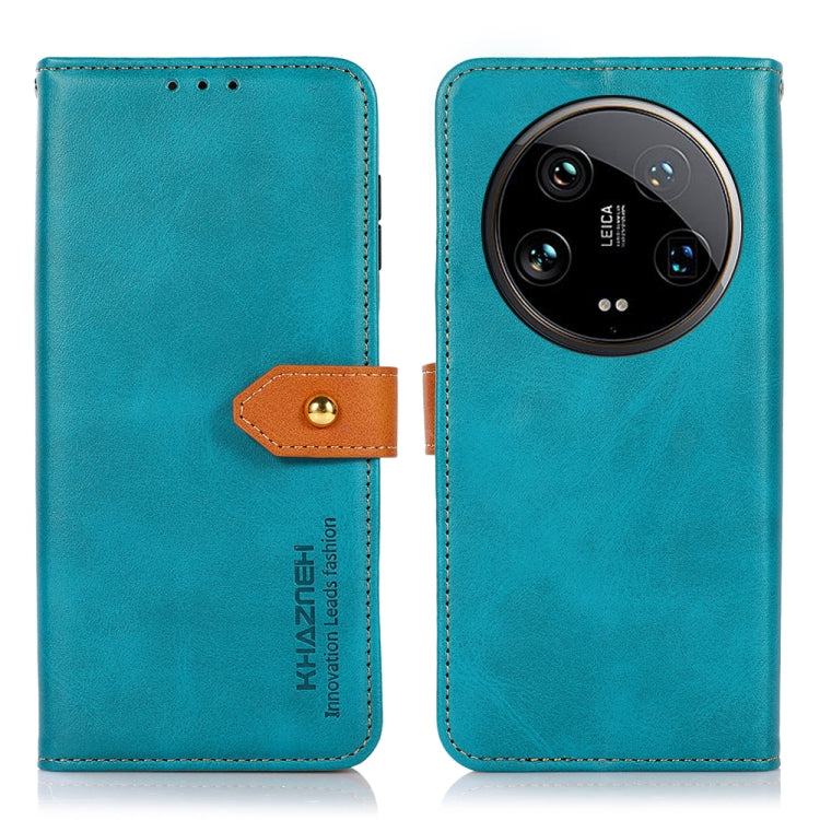 KHAZNEH Cowhide Texture Flip Leather Phone Case, Series 1