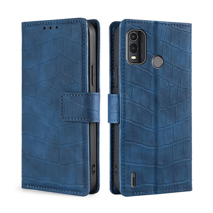 Skin Feel Crocodile Magnetic Clasp Leather Phone Case