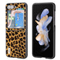ABEEL Black Edge Leopard Phone Case, For Samsung Galaxy Z Fold5, For Samsung Galaxy Z Flip5