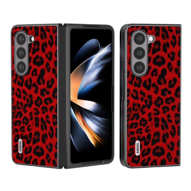 ABEEL Black Edge Leopard Phone Case