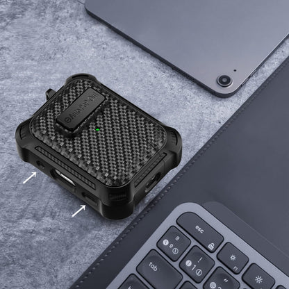 Alpha Carbon Fiber Wireless Bluetooth Earphone Protective Case