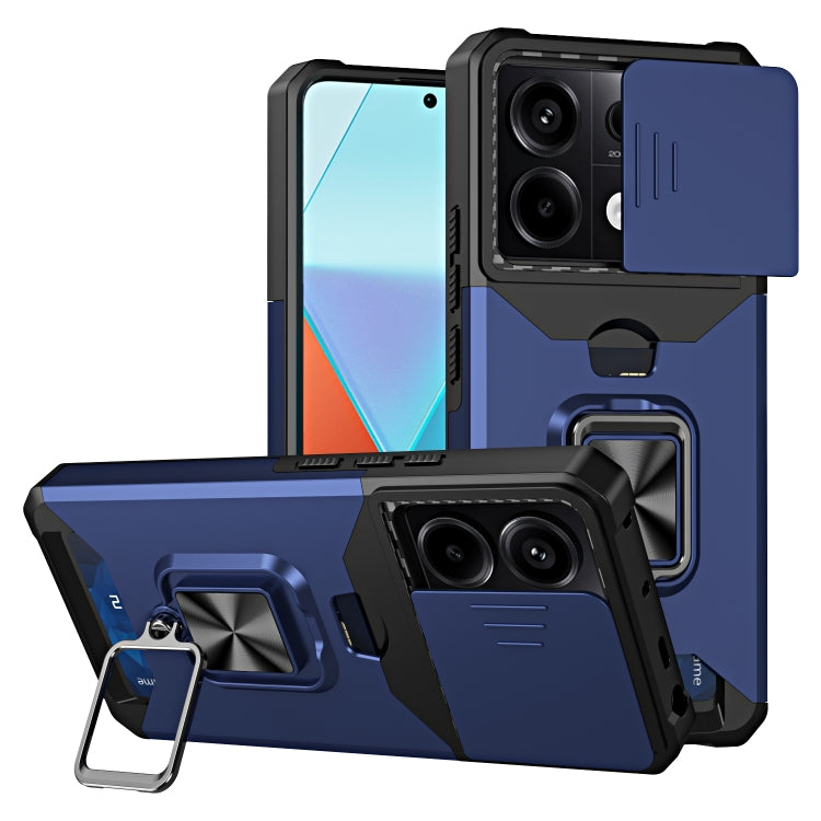 Camera Shield Card Slot PC+TPU Phone Case