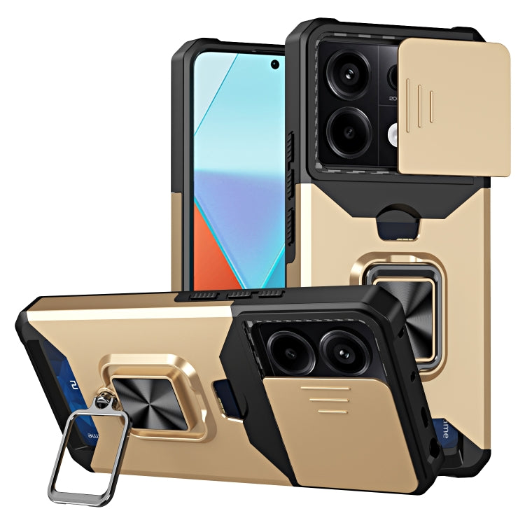 Camera Shield Card Slot PC+TPU Phone Case