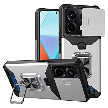 Camera Shield Card Slot PC+TPU Phone Case