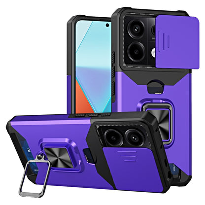 Camera Shield Card Slot PC+TPU Phone Case