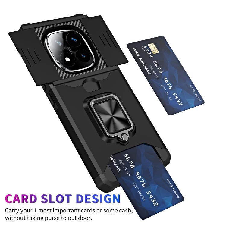 Camera Shield Card Slot PC+TPU Phone Case