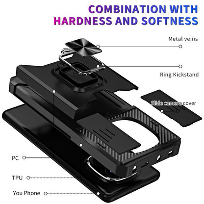 Camera Shield Card Slot PC+TPU Phone Case