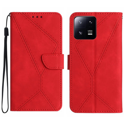 Stitching Embossed Leather Phone Case, Series 5