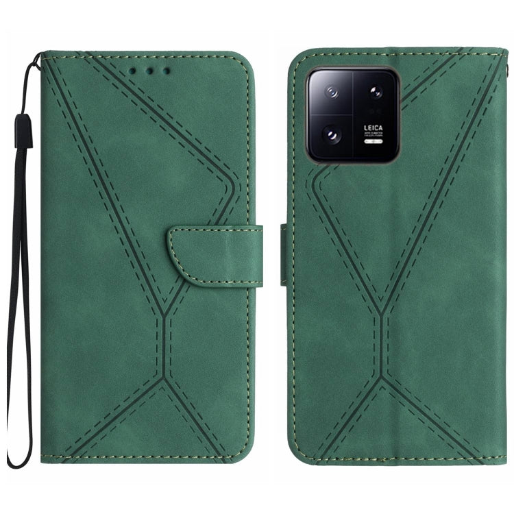 Stitching Embossed Leather Phone Case, Series 5