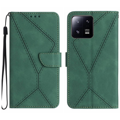 Stitching Embossed Leather Phone Case, Series 5