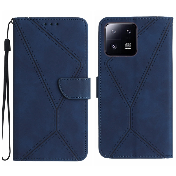 Stitching Embossed Leather Phone Case, Series 5