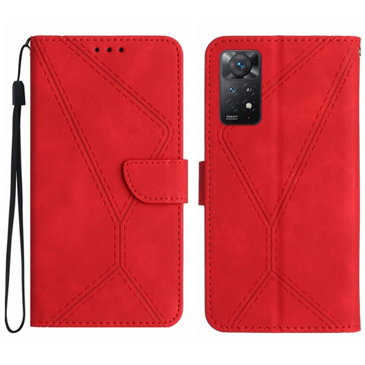 Stitching Embossed Leather Phone Case, Series 5