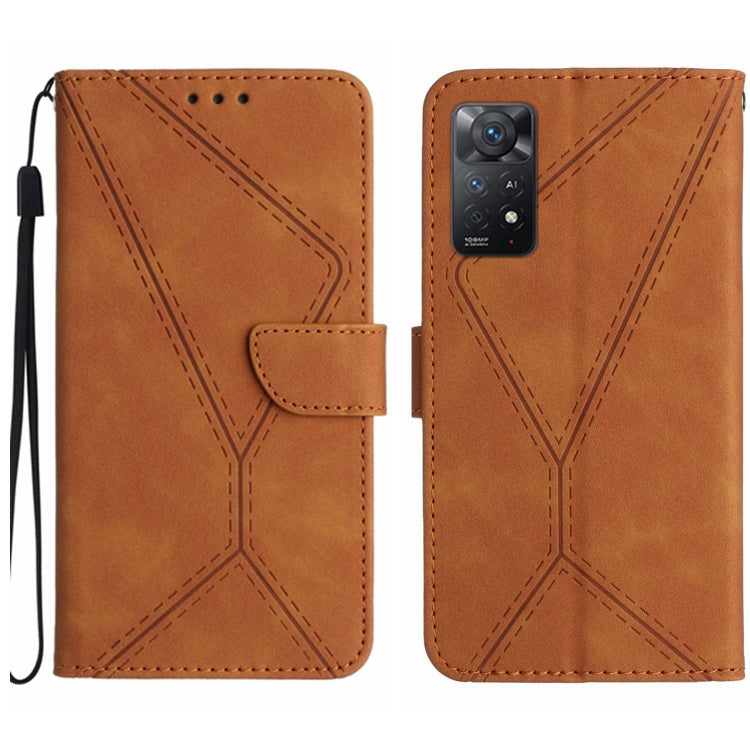 Stitching Embossed Leather Phone Case, Series 5