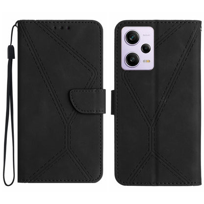 Stitching Embossed Leather Phone Case, Series 2