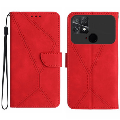 Stitching Embossed Leather Phone Case, Series 2