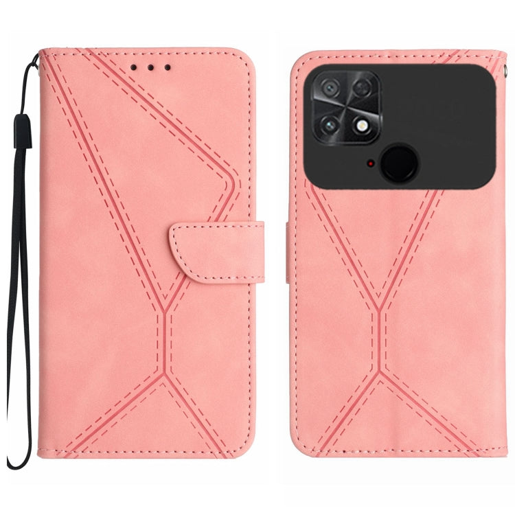 Stitching Embossed Leather Phone Case, Series 2