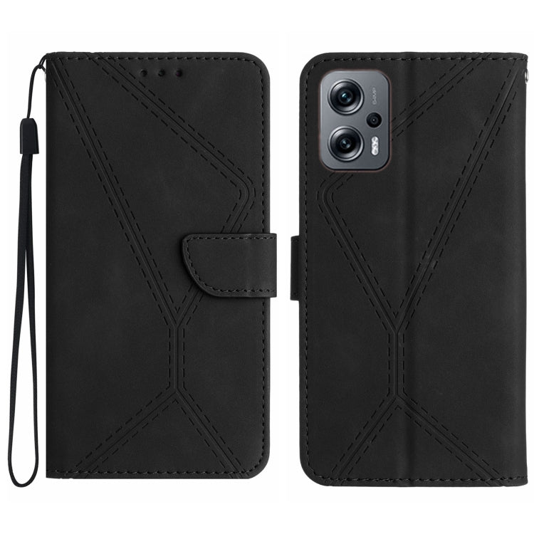 Stitching Embossed Leather Phone Case, Series 5