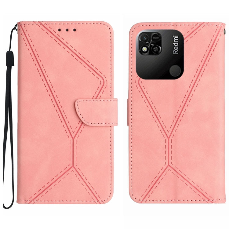 Stitching Embossed Leather Phone Case, Series 5