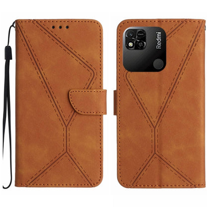 Stitching Embossed Leather Phone Case, Series 5